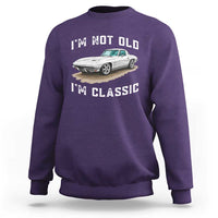 I'm Not Old I'm Classic Sweatshirt Vintage 1963 Sports Car Retro Americana