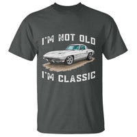 I'm Not Old I'm Classic T Shirt Vintage 1963 Sports Car Retro Americana