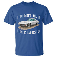 I'm Not Old I'm Classic T Shirt Vintage 1963 Sports Car Retro Americana