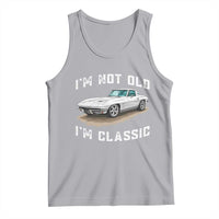 I'm Not Old I'm Classic Tank Top Vintage 1963 Sports Car Retro Americana
