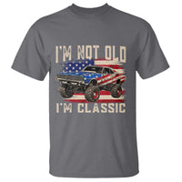 I'm Not Old I'm Classic T Shirt Vintage Car American Flag 4th of July