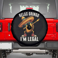 Relax Ringo I'm Legal Spare Tire Cover Funny Mexican Taco Lover - Wonder Print Shop