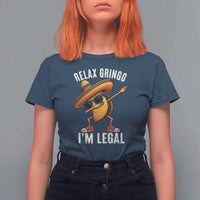 Relax Ringo I'm Legal T Shirt For Women Funny Mexican Taco Lover - Wonder Print Shop