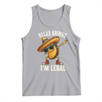 Relax Ringo I'm Legal Tank Top Funny Mexican Taco Lover - Wonder Print Shop