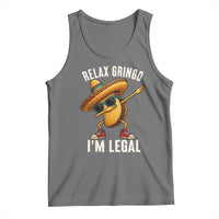 Relax Ringo I'm Legal Tank Top Funny Mexican Taco Lover - Wonder Print Shop