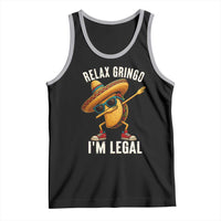 Relax Ringo I'm Legal Tank Top Funny Mexican Taco Lover - Wonder Print Shop
