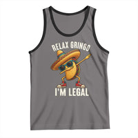 Relax Ringo I'm Legal Tank Top Funny Mexican Taco Lover - Wonder Print Shop
