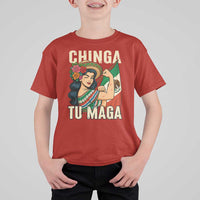 Chinga Tu Maga Protest T Shirt For Kid Funny Mexican Women - Wonder Print Shop