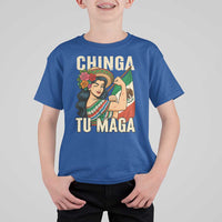 Chinga Tu Maga Protest T Shirt For Kid Funny Mexican Women - Wonder Print Shop
