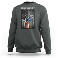 Machinist Patriotic US Flag Sweatshirt - Wonder Print Shop