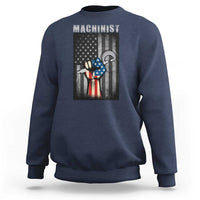 Machinist Patriotic US Flag Sweatshirt - Wonder Print Shop