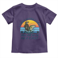 Funny Skeleton Camo Fishing Toddler T Shirt I Can Not Work Today My Arm Is In A Cast - Wonder Print Shop