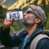 Funny Fisherman 4 in 1 Can Cooler Tumbler The Voices In My Head Are Telling Me To Go Fishing - Wonder Print Shop