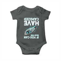 If You Can Read This I Have Capsized Baby Onesie Funny Boating - Wonder Print Shop