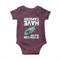 If You Can Read This I Have Capsized Baby Onesie Funny Boating - Wonder Print Shop