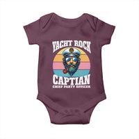 Yacht Rock Captain Baby Onesie Funny Boating Party Music - Wonder Print Shop