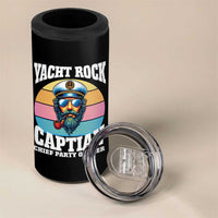 Yacht Rock Captain 4 in 1 Can Cooler Tumbler Funny Boating Party Music - Wonder Print Shop