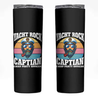 Yacht Rock Captain Skinny Tumbler Funny Boating Party Music - Wonder Print Shop