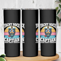 Yacht Rock Captain Skinny Tumbler Funny Boating Party Music - Wonder Print Shop
