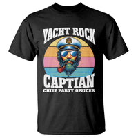 Yacht Rock Captain T Shirt Funny Boating Party Music - Wonder Print Shop