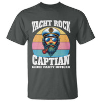 Yacht Rock Captain T Shirt Funny Boating Party Music - Wonder Print Shop