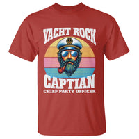 Yacht Rock Captain T Shirt Funny Boating Party Music - Wonder Print Shop