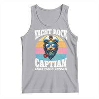 Yacht Rock Captain Tank Top Funny Boating Party Music - Wonder Print Shop