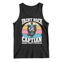 Yacht Rock Captain Tank Top Funny Boating Party Music - Wonder Print Shop