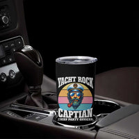 Yacht Rock Captain Tumbler Cup Funny Boating Party Music - Wonder Print Shop