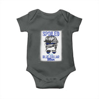 Blue Collar Wife Life Messy Bun Baby Onesie - Wonder Print Shop