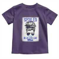 Blue Collar Wife Life Messy Bun Toddler T Shirt - Wonder Print Shop