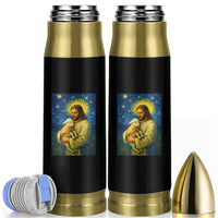 Jesus Christian Bullet Tumbler Hug Lamb Starry Night Van Gogh - Wonder Print Shop