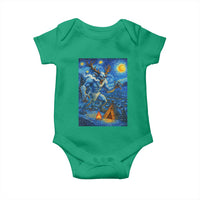 Wedigo Cryptid Christmas Baby Onesie Native American Starry Night Xmas - Wonder Print Shop