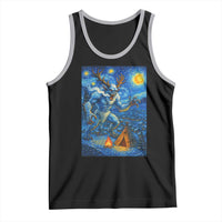 Wedigo Cryptid Christmas Tank Top Native American Starry Night Xmas - Wonder Print Shop