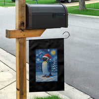 Penguin Christmas Garden Flag Starry Night Van Gogh - Wonder Print Shop