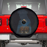 Jesus Christian Christmas Spare Tire Cover Christian Saints Praying Under The Star of Bethlehem - Wonder Print Shop