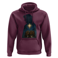 Jesus Christian Christmas Hoodie Christian Saints Praying Under The Star of Bethlehem - Wonder Print Shop