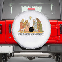 Nativity Scene Christmas Spare Tire Cover Baby Jesus Christian Faith - Wonder Print Shop