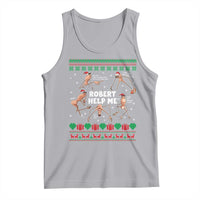 Marcus The Worm Robert Meme Christmas Tank Top - Wonder Print Shop