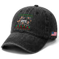 Marcus The Worm Robert Meme Christmas Washed Cotton Baseball Cap