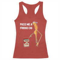 Marcus The Worm Robert Meme Christmas Racerback Tank Top Pass Me A Fridge Cig - Wonder Print Shop