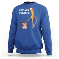 Marcus The Worm Robert Meme Christmas Sweatshirt Pass Me A Fridge Cig - Wonder Print Shop