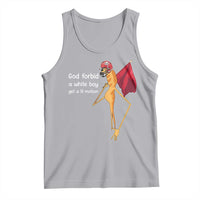 God Forbid A White Boy Get A Lil Motion Tank Top Marcus The Worm Robert Meme Cosplay - Wonder Print Shop