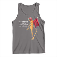God Forbid A White Boy Get A Lil Motion Tank Top Marcus The Worm Robert Meme Cosplay - Wonder Print Shop