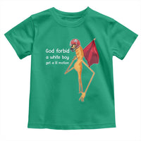 God Forbid A White Boy Get A Lil Motion Toddler T Shirt Marcus The Worm Robert Meme Cosplay - Wonder Print Shop