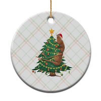 Marcus The Worm Robert Meme Funny Christmas Ceramic Ornament - Wonder Print Shop