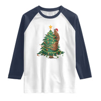 Marcus The Worm Robert Meme Funny Christmas Raglan Shirt - Wonder Print Shop