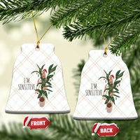 Marcus The Worm Robert Christmas Meme Ceramic Ornament I Am Sensitive - Wonder Print Shop