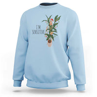 Marcus The Worm Robert Christmas Meme Sweatshirt I Am Sensitive - Wonder Print Shop