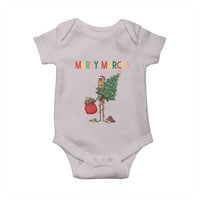 Marcus The Worm Christmas Meme Baby Onesie - Wonder Print Shop
